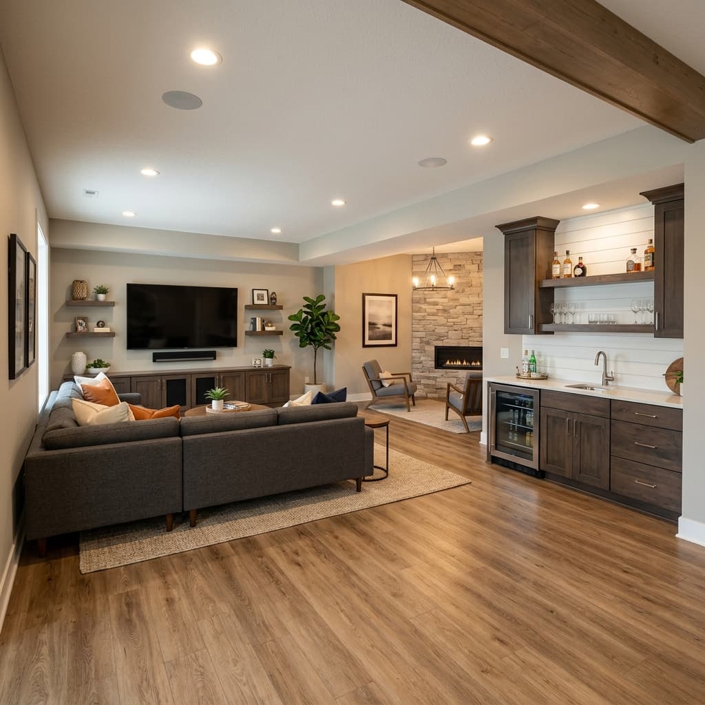 Finished Basement
