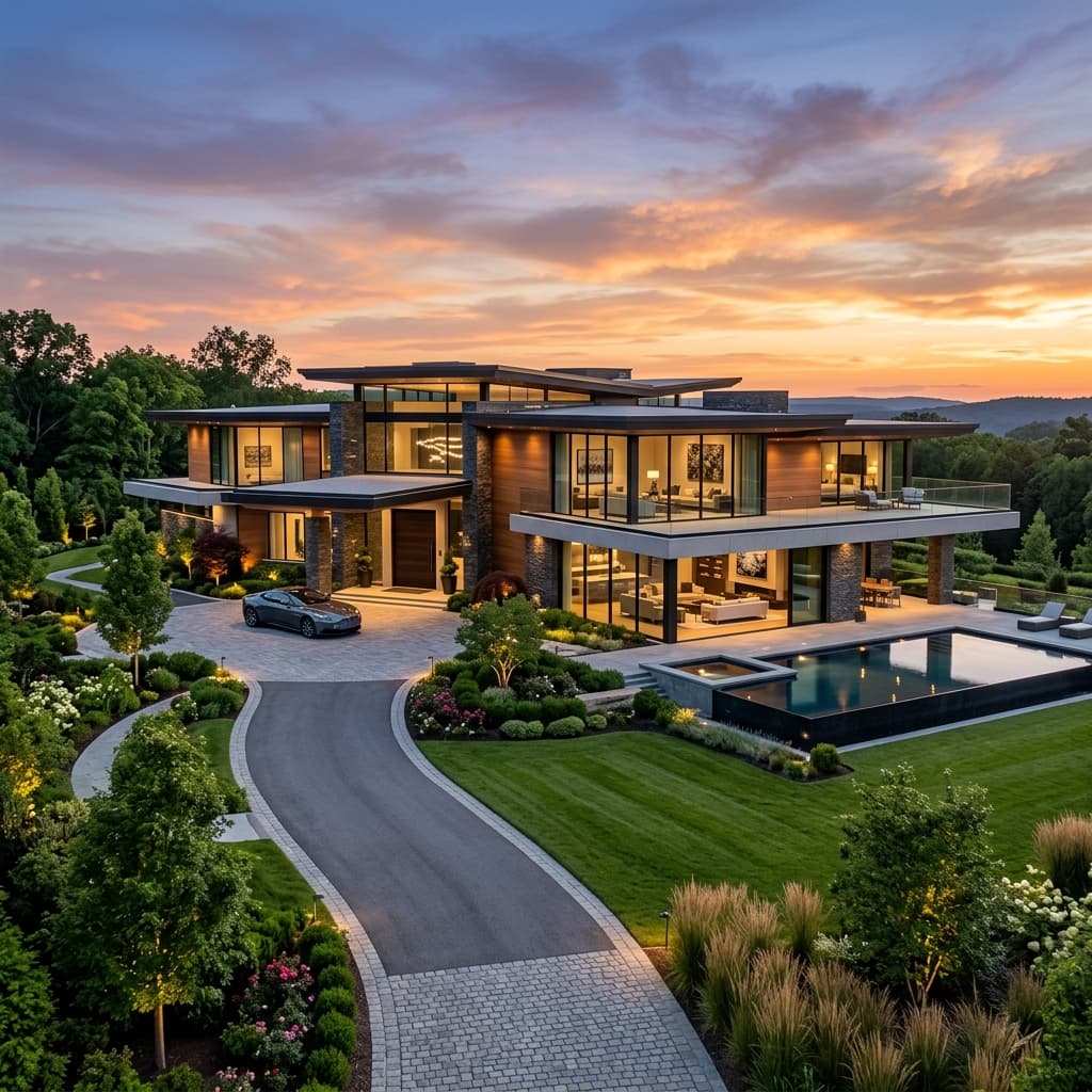 Luxury Hillside Estate