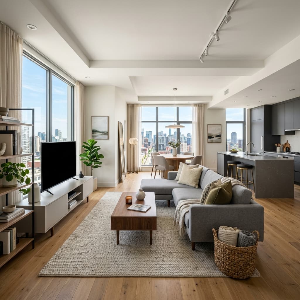 Downtown High-Rise Apartment
